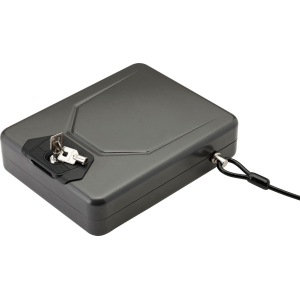 Hornady 98153 Alpha Elite Lock Box Key Entry Black Steel 10.25 in x 8 in x 2.75 in , Gun Safe