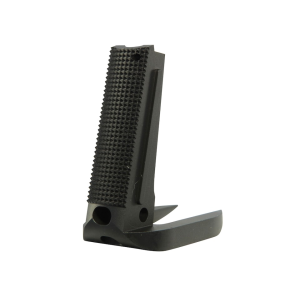 Nighthawk Custom 1 Piece 1911 Government, Commander Mainspring Housing and Magwell 25 LPI Checkering with Lanyard Loop Blue