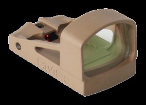 SHIELD SIGHTS RMSc Compact Reflex Mini Red Dot Sight - FDE - 4 MOA Dot