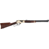 Henry Side Gate Lever Action Rifle 45-70 Government 19.8" Blued Barrel Brass Frame American Walnut Field Stock
