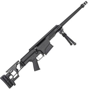 Barrett MRAD Covert with Side Folding Stock 6.5 Creedmoor Black Cerakote Bolt Action Rifle - 17in