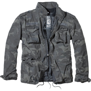 BRANDIT INDIVIDUAL WEAR Men's M65 Premium Giant Dark Camo Field Jacket (3101-12004)