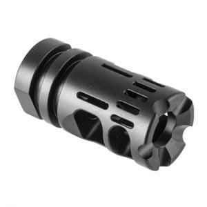 Ar-15 Gamma 9mm Muzzle Brakes - Ar-15 Gamma 9mm Muzzle Brake 9mm 1/2-28 Black