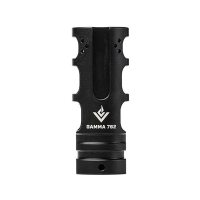 VG6 Precision Gamma 762 Muzzle Brake 7.62mm 5/8"-24 Thread Stainless Steel Nitride