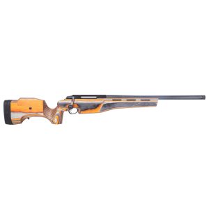 Tikka T3X Sporter Blued Steel 308 WIN NS 20 BBL 1:1/10 M18X1 TPI RH 5RD Laminate ADJ CHK / Oiled Orange J03219
