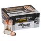 SIG SAUER Elite V-Crown 9mm Luger 124 Grain Jacketed Hollow Point Brass Cased Centerfire Pistol Ammo 20 Rounds E9 mmA2-20