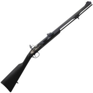 Traditions Deerhunter 50 Caliber Black Flintlock Muzzleloader - 24in