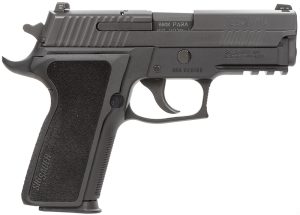 Sig Sauer P229 Enhanced Elite California Compliant 9mm Semi-Automatic Pistol, Hardcoat Anodized Black - 229R-9-ESE-CA