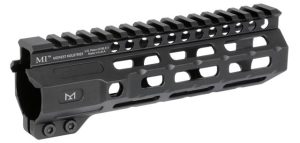 Midwest Industries AR-15 Free Float 1-Piece Handguard 7 inch Combat Rail Black Medium 0