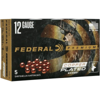 Federal Premium Vital-Shok 12 Gauge Ammo 2-3/4" #1 Buck 16 Pellets Box of 5