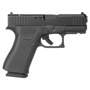 Glock G43X MOS 9mm Luger 3.41in Black Pistol - 15+1 Rounds