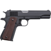 Auto-Ordnance 1911A1 45 ACP Pistol 5" Barrel 7+1 Round Matte Black Slide Brown Grip Matte Black Frame