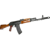 Riley Defense AK-74 Semi-Automatic Rifle 16" Barrel 5.45x39 30rd - Fixed Stock W/ Teak Wood Furniture - RAK74-C