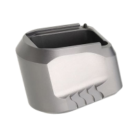 Tyrant CNC 5-Round Magazine Extension for Smith & Wesson M&P 9/40 Full-Size 1.0/2.0 Pistols - TDMPMAGEXFSGREY