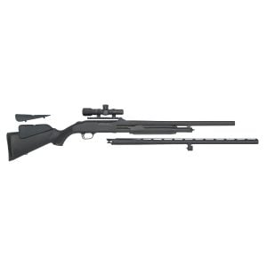 Mossberg 500 Combo Field/Deer 28"/24" 12 Gauge Shotgun 3" Pump, Black - 58244