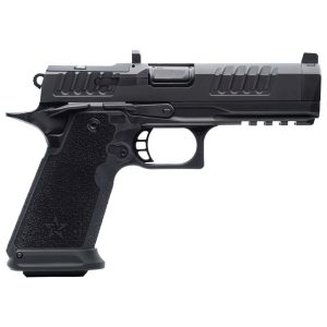 Staccato Preferred HD P4.5 9mm DLC Barrel Trijicon Night Sight DLC/DLC Finish 3x Mags (Magwell) 20-2300-000106