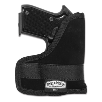 UNCLE MIKE'S OT Inside-the-Pocket Holster Black Size 2, Ambi
