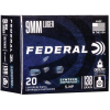 Federal Syntech Defense 9mm Luger Ammo 138 Grain Jacketed Hollow Point Box of 20