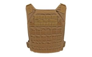 Grey Ghost Gear Minimalist Plate Carrier Coyote Brown for 10x12 Hard Plates