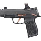P365-Xl Rose Compensated 9mm Semi-Auto Handgun W/Romeo-Rs - P365xl Rose 9mm Comp 3.1''''bbl (2)12rd W/Man Safety Blk/Rose