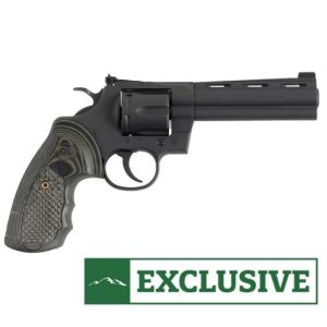 Colt Python Sportsman's Exclusive 357 Magnum 5in Matte Blued/Green Revolver - 6 Rounds