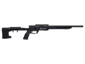 Savage Arms B22 Precision .22 LR Bolt Action Rifle, Black - 70248