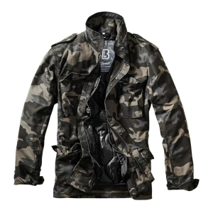 BRANDIT INDIVIDUAL WEAR Men's M65 Classic Black Field Jacket (3108-11002)