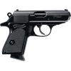 Walther PPK Semi-Automatic .380 ACP Pistol, 3.3" Barrel, (2) 6 Round Magazines - Blued - 4796002