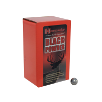Hornady Black Powder 50 Caliber Muzzleloader Bullets (490 Diameter) Round Ball Box of 100