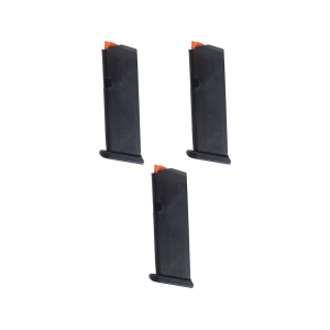 Glock 17, 34, 45 Gen 5 Magazine 9mm Luger 17-Round Polymer Black 3PK