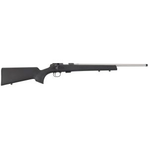 CZ-USA 457 American Synthetic Stainless SR .22LR Bolt Action Rifle, Black - 02395