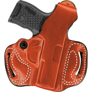 DeSantis Thumb Break Mini-Slide Holster SIG P938/Kimber Micro 9 OWB RH Tan