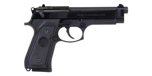 Beretta 92FS 9mm 15rd 4.9" Pistol, Black - J92F300M