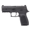 Sig Sauer 320C-9-BSSP P320 3.9" Siglite Striker OR (2)15rd Black Steel