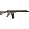 Shark Coast Tactical AR-15 Rifle, 5.56,Cerakote Nickel Battleworn Upper / Lower Receiver, 16" BBl, 15" Cerakote Bronze Battleworn Rail, Viking Theme