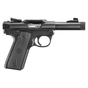 Ruger Mark IV 22/45 250th Anniversary 22 Long Rifle 4.4in Threaded Barrel Pistol - 10+1 Rounds - Black