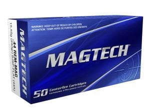 Magtech 44 Magnum 240gr SJSP FP Ammunition 50rds - 44A