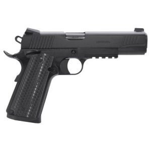 EAA Girsan Untouchable MC1911 S 45 Auto (ACP) 5in Blued Pistol - 8+1 Rounds - Black Full Size