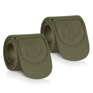 SAVIOR EQUIPMENT Non-Abrasive Tie Down Straps 1" Wide OD Green