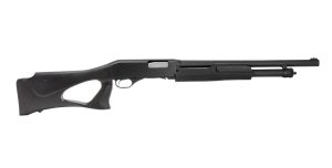 Stevens 320 Security 18.5" 12 Gauge 5rd Pump Action Shotgun, Black