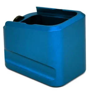 Warne Scope Mounts +5 Extended Base Pad for Sig Sauer P320 Pistols - Blue