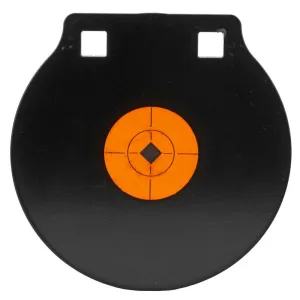 Birchwood Casey Parts & Accessories 19 Birchwood Casey World of Targets AR 500 6 Two Hole Steel Gong 0.375 Matte Black