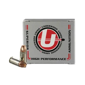 Underwood Ammo 23 Underwood Ammo 9mm +P 90 gr Solid 20rds