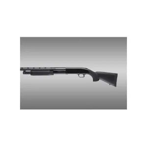 Hogue OverMolded Stock and Forend for Mossberg 500 with 12" Length of Pull 12 Gauge Black