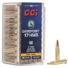CCI Ammunition 27 CCI Gamepoint 17 HMR 20gr Jacketed Soft Point Ammunition | 50 Rounds