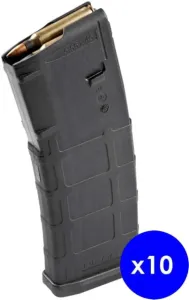 AR-15 Magazine Capacity Laws by State (2026) 19 Magpul Industries PMAG GEN M2 MOE AR-15/M16/M4 Rifle Magazine .223 Rem/5.56x45mm NATO 30 Round Black 10 Pack Polymer MGMPI571BLK-30RD