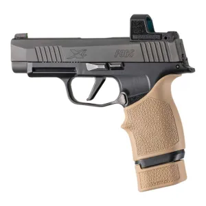 Sig Sauer P365 XL Rubber 15 Round Magazine Extended Base Pad FDE