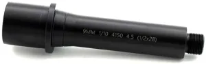 AT3 Tactical 9mm Straight Profile 4.5 Inch AR-15 Barrel Black