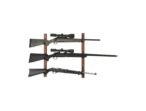 Allen Gun Collector 3 Gun Rack 3 Rifle/Shotgun Brown/Black Wood/Steel
