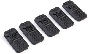 Strike Industries Rail Cover w/LINK system for MLok & KeyMod Handguards 5 Pieces Black One Size